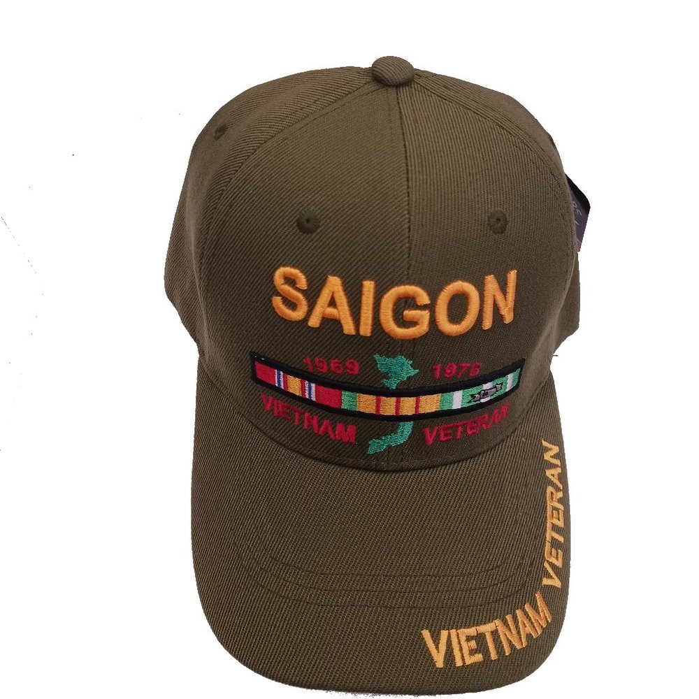 "Saigon" Vietnam Veteran Hat (Green)
